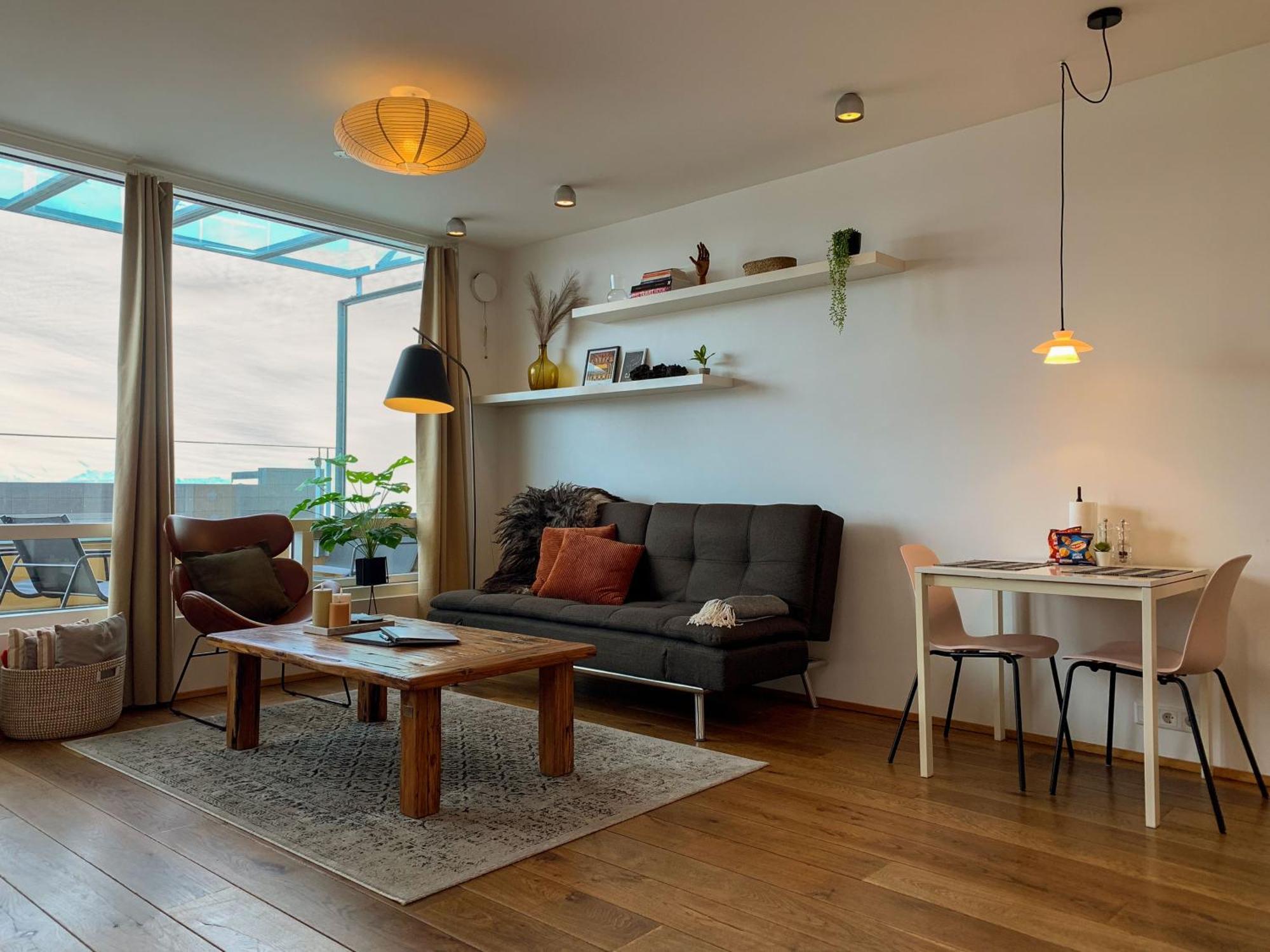 Апартаменты Laugavegur Penthouse Рейкьявик Экстерьер фото
